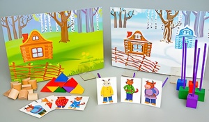 Игровой набор Фребеля "Заюшкина избушка" (серия "Сказочный мир". Выпуск 1) - fgospostavki.ru - Калуга