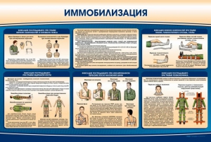 Стенд "Иммобилизация" - fgospostavki.ru - Калуга