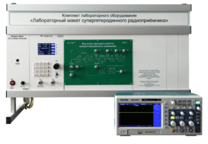 Комплект лабораторного оборудования «Лабораторный макет супергетеродинного радиоприёмника»  - fgospostavki.ru - Калуга