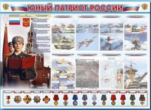 Стенд-уголок "Юный патриот России" - fgospostavki.ru - Калуга