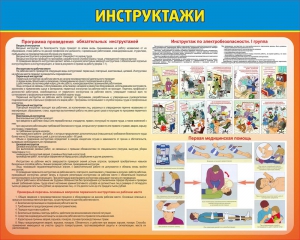 Стенд "Инструктажи" - fgospostavki.ru - Калуга