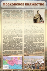 Стенд "Московское княжество" - fgospostavki.ru - Калуга