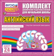 Динамические раздаточные пособия. Английский язык (веера). Английские местоимения, английские предлоги. - fgospostavki.ru - Калуга