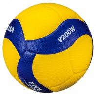 Мяч волейбольный Mikasa V200W (размер 5, синтетическая кожа, профессиональный) - fgospostavki.ru - Калуга