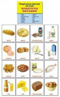 Раздаточные карточки "Продукты питания" - fgospostavki.ru - Калуга