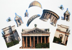 Набор магнитных карточек "Маленькие архитекторы: Исаакиевский собор" - fgospostavki.ru - Калуга