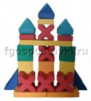Мягкий модуль-конструктор "Башня" (21 элемент) - fgospostavki.ru - Калуга