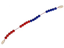Бусы для счета в пределах 20 (раздаточные) - fgospostavki.ru - Калуга