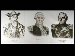 Портреты путешественников (25 штук, формат А3) - fgospostavki.ru - Калуга