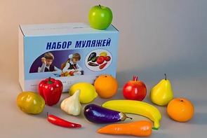 Набор муляжей для рисования (13 штук) - fgospostavki.ru - Калуга