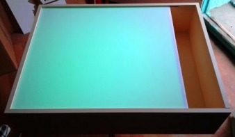 Планшет для рисования песком с RGB подсветкой (100х60 см) - fgospostavki.ru - Калуга