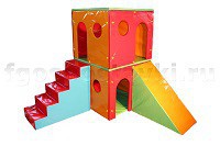 Домик игровой двухэтажный (комплект) - fgospostavki.ru - Калуга