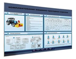 Электрифицированный светодинамический стенд «Комплектование машинно-тракторных агрегатов» - fgospostavki.ru - Калуга
