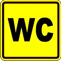 Тактильный знак (WC) 150х150 - fgospostavki.ru - Калуга