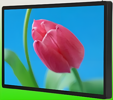 Киоск информационный настенный сенсорный 27" (вариант 1) - fgospostavki.ru - Калуга