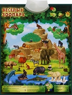 Озвученный плакат "Веселый зоопарк" - fgospostavki.ru - Калуга