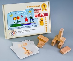 Игровой набор Фребеля "Кирпичики" (серия "Эксперимент") - fgospostavki.ru - Калуга