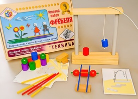 Игровой набор Фребеля "Техника" (серия "Эксперимент") - fgospostavki.ru - Калуга