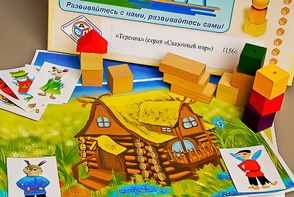 Игровой набор Фребеля "Теремок" (серия "Сказочный мир". Выпуск 1) - fgospostavki.ru - Калуга