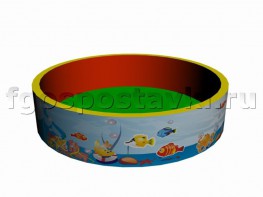 Сухой бассейн круглый с шелкографией - fgospostavki.ru - Калуга