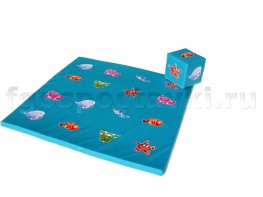 Игровой мат "Море" с кубиком - fgospostavki.ru - Калуга
