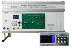 Комплект лабораторного оборудования «Лабораторный макет супергетеродинного радиоприёмника»  - fgospostavki.ru - Калуга