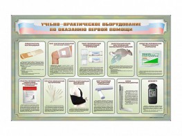 Стенды "Учебно-практическое оборудование по оказанию первой помощи" - fgospostavki.ru - Калуга