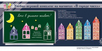 "В городе чисел". Для лучшего понимания и запоминания состава чисел первого десятка - fgospostavki.ru - Калуга