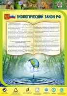 Стенд "Экологический закон РФ" - fgospostavki.ru - Калуга