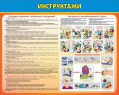 Стенд "Инструктажи" - fgospostavki.ru - Калуга