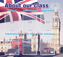Стенд "About our class" - fgospostavki.ru - Калуга