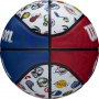 Мяч баскетбольный Wilson NBA All Team (размер 7, резина, тренировочный) - fgospostavki.ru - Калуга