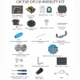 Robo kit DIYGO Мобильный робот с колесами всенаправленного движения - fgospostavki.ru - Калуга